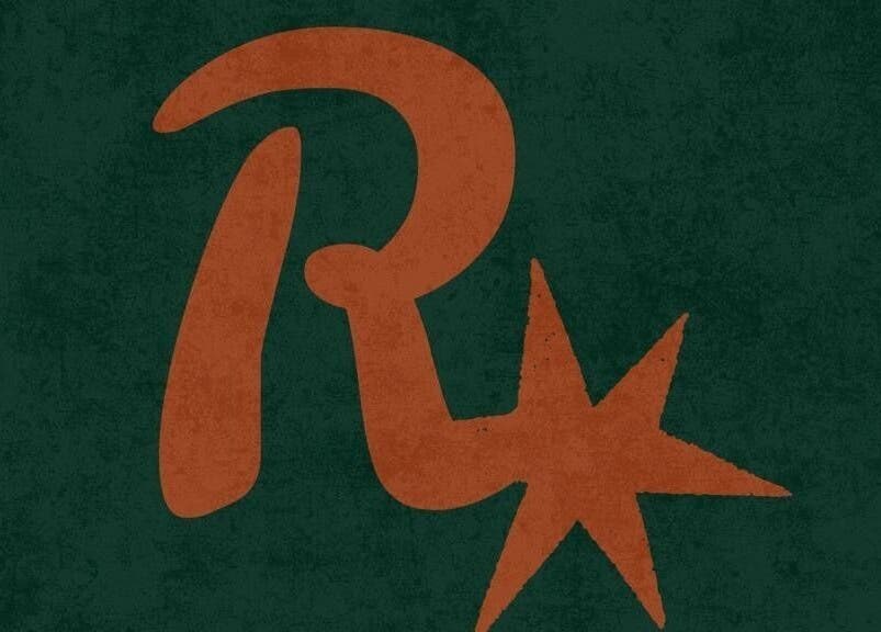 Logotipo estilizado en verde y marrón de Rowel Barber en Ciudad De Guatemala, Guatemala, GT.