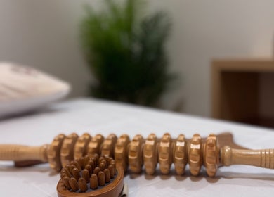 Relaxing massage tools at reSPAwn Spa Bali, Kec. Kuta Utara, Bali, ID for ultimate relaxation.