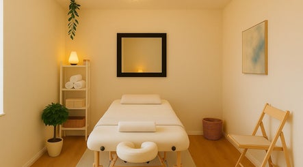 Serene massage room at Emiliene Pires Massage Therapy Dublin, located in Dublin, County Dublin, IE.