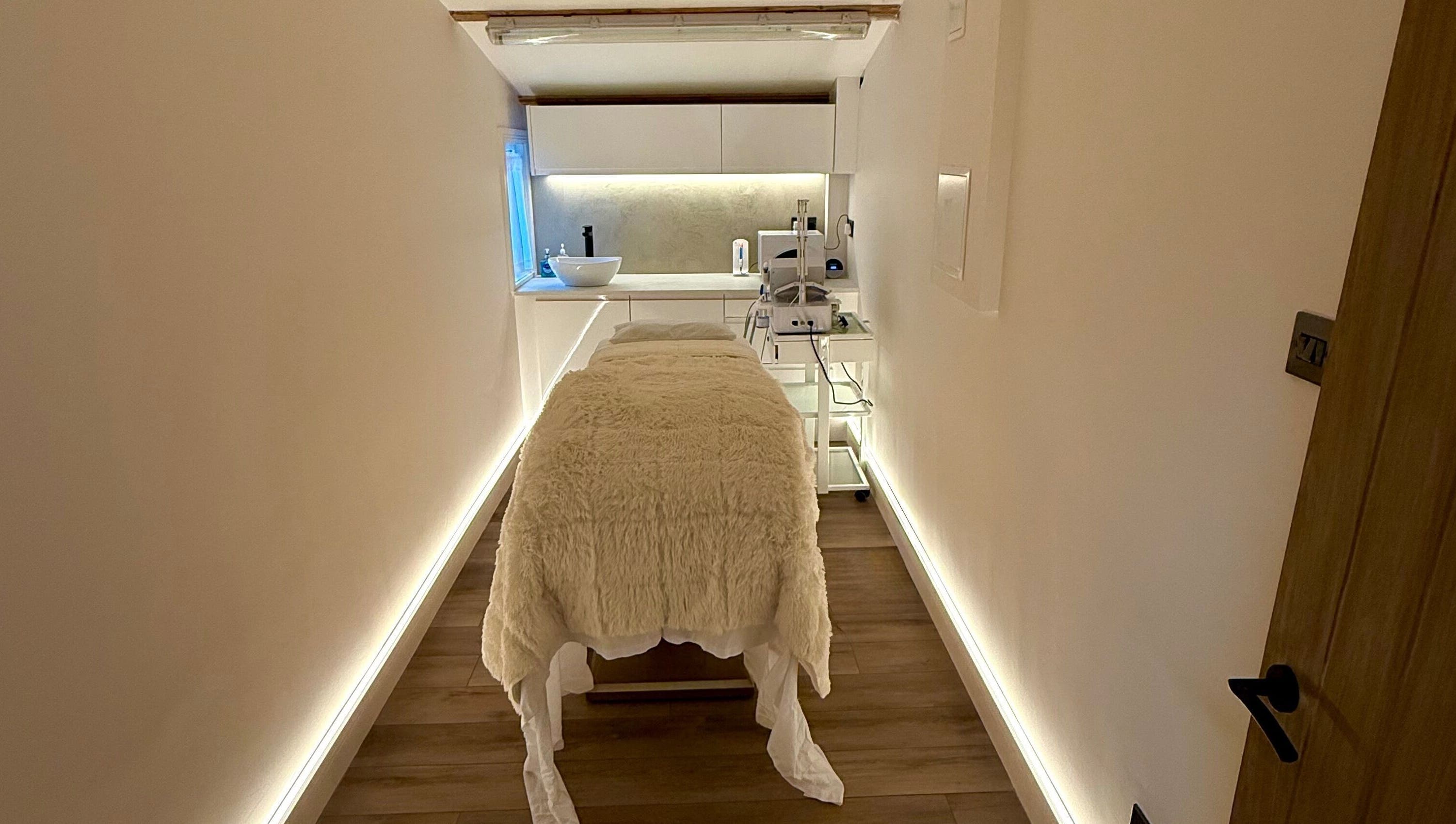 Cozy treatment room at Bio-Therapeutic Skin Clinic | Academy in Emsworth, England, GB for ultimate relaxation.