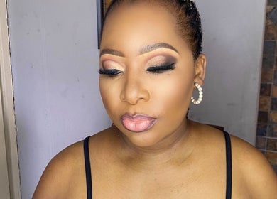 Elegant makeup look at MAZmerise Beauty studio, Berea, Kwazulu-natal, ZA showcasing professional artistry.