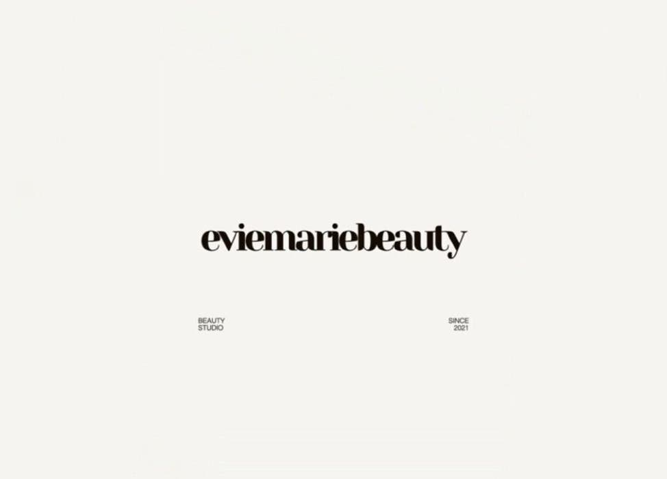 eviemariebeauty logo, showcasing beauty studio in Thurnscoe, England, GB.