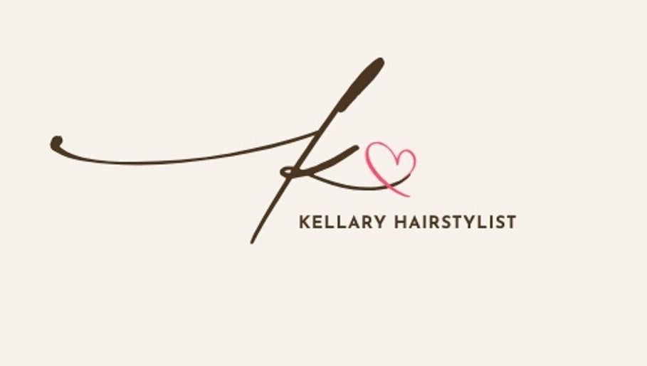 Logotipo de Kellary Hairstylist en Carolina, Carolina, PR, destacando un diseño elegante.