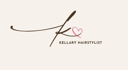 Logotipo de Kellary Hairstylist en Carolina, Carolina, PR, destacando un diseño elegante.
