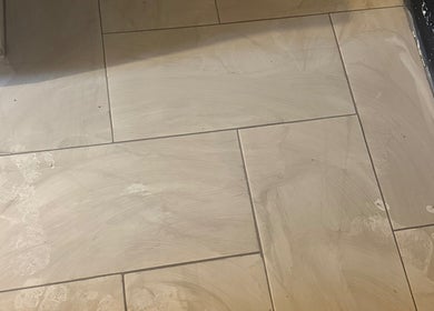 Freshly installed floor tiles at CLEWIS IN CONSTRUCTION LLC, Queen, US, showcasing modern design.