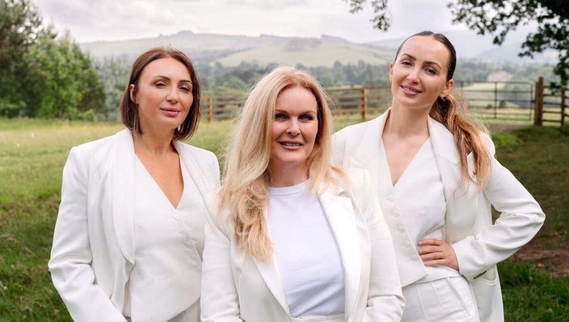 Team at VIVA Medical outdoors in Dublin, County Dublin, IE, showcasing professional elegance in white attire.