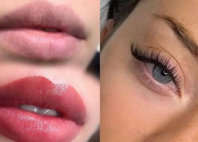 Servicios de belleza con labios y pestañas en BayLash, Sant Boi De Llobregat, Catalunya, ES.