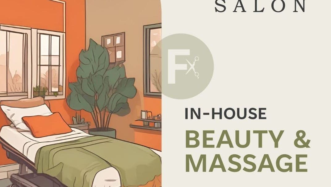 Relaxing massage room at The Skin Studio, Sutton Coldfield, England. Offers beauty and wellness services.