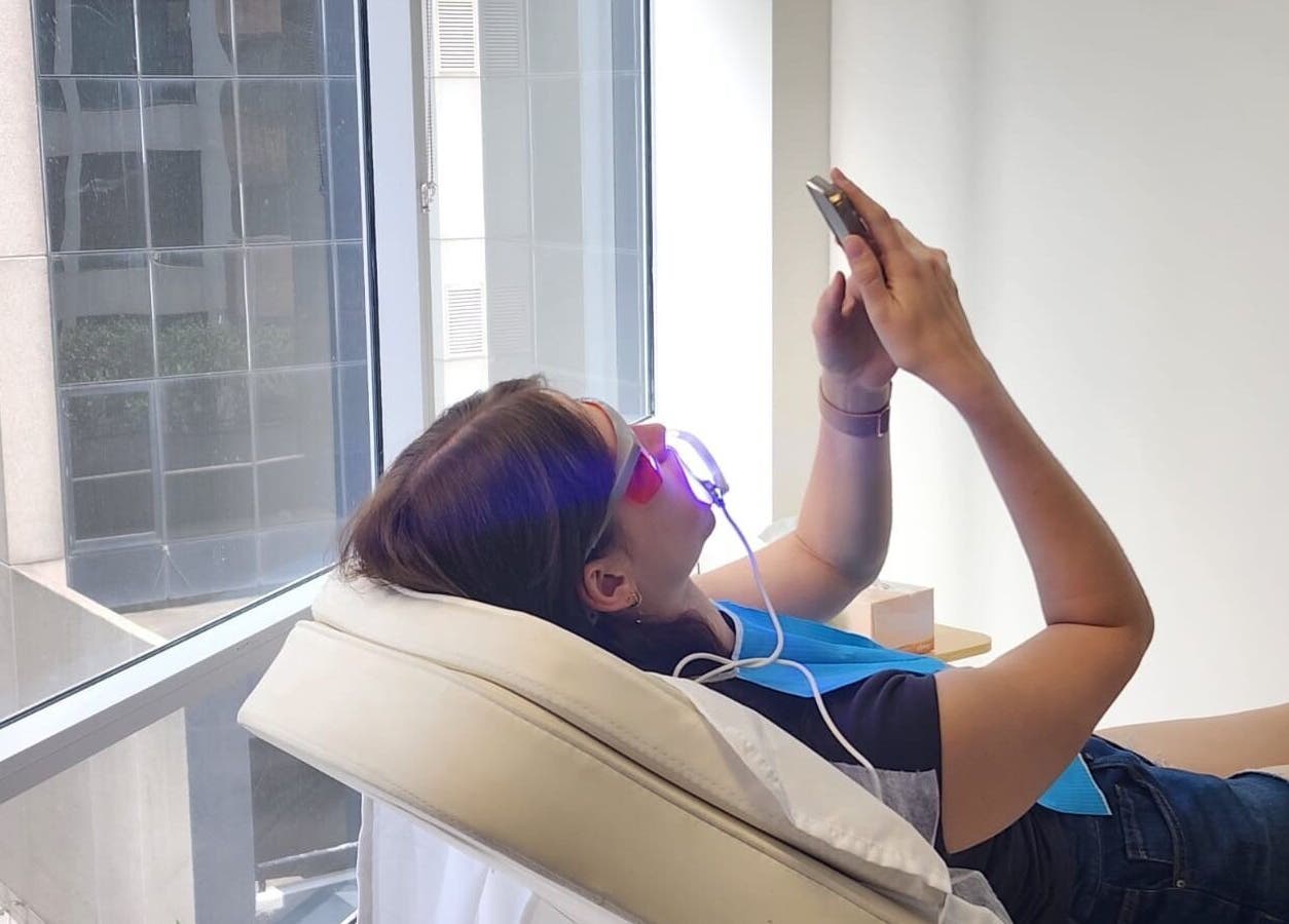 Relaxation therapy at Glow Body & Mind in North Sydney, New South Wales, AU. Modern wellness in a serene setting.