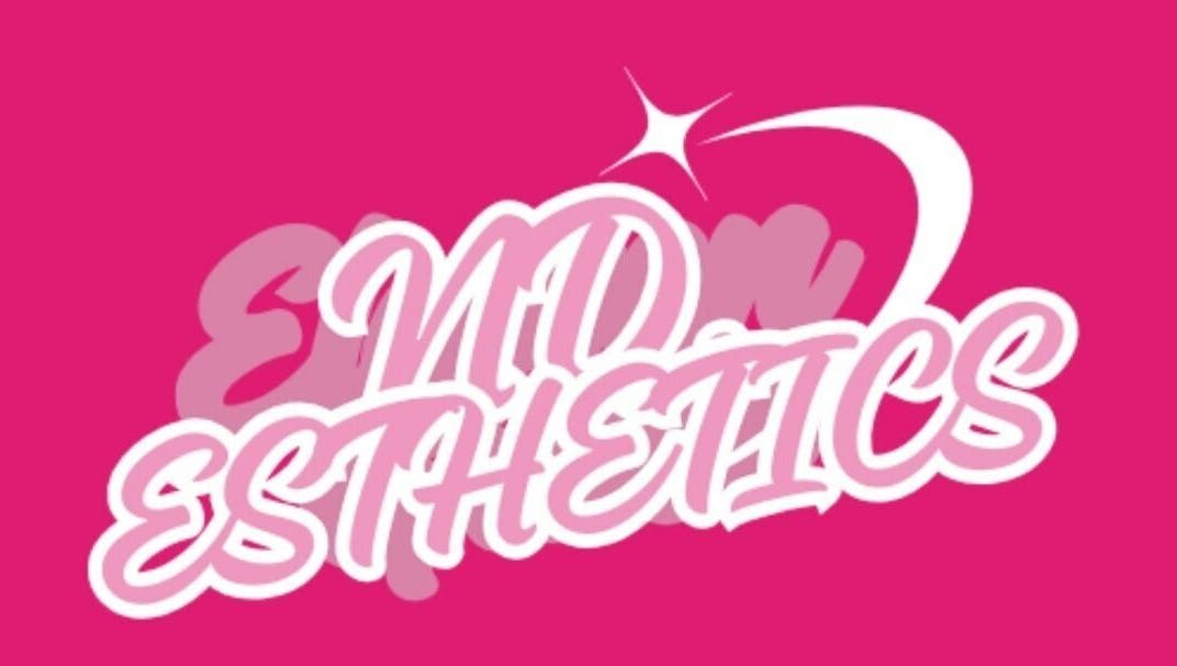 Bright logo of ND Esthetics 246 with a star accent in bold typography at address BB.