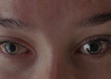 Close-up of beautifully enhanced lashes at Lash’d by Grace, Redbank Plains, Queensland, AU.