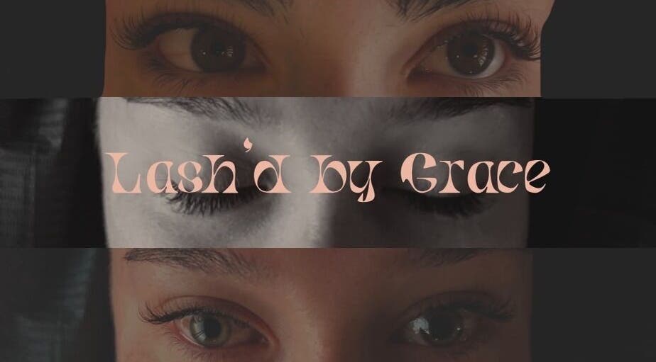 Close-up of eyelash extensions at Lash’d by Grace, Redbank Plains, Queensland, AU showing detailed artistry.