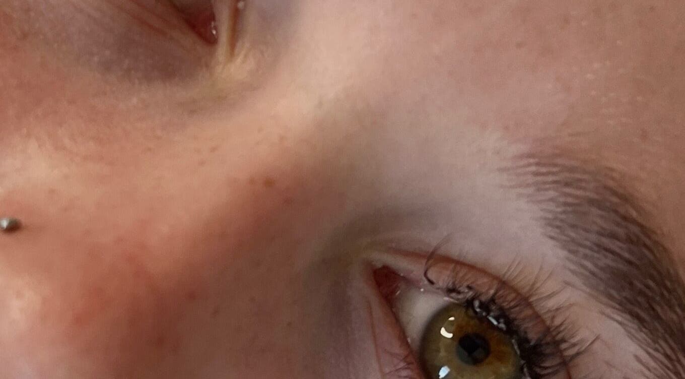 Close-up of beautiful lashes at Lash’d by Grace in Redbank Plains, Queensland, AU.