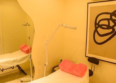Elegant treatment room at SUSAN CHANEL BEAUTY SKINLINE - ALLEN in Ikeja, Lagos, NG featuring modern decor.