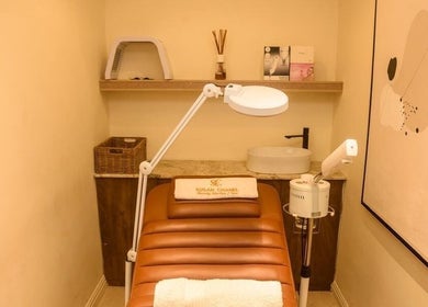 Cozy treatment room at SUSAN CHANEL BEAUTY SKINLINE - ALLEN in Ikeja, Lagos, NG with relaxing decor.