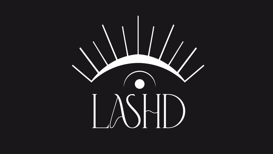 Elegant Lashd logo design featuring eyelash motif, Eccles, England, GB