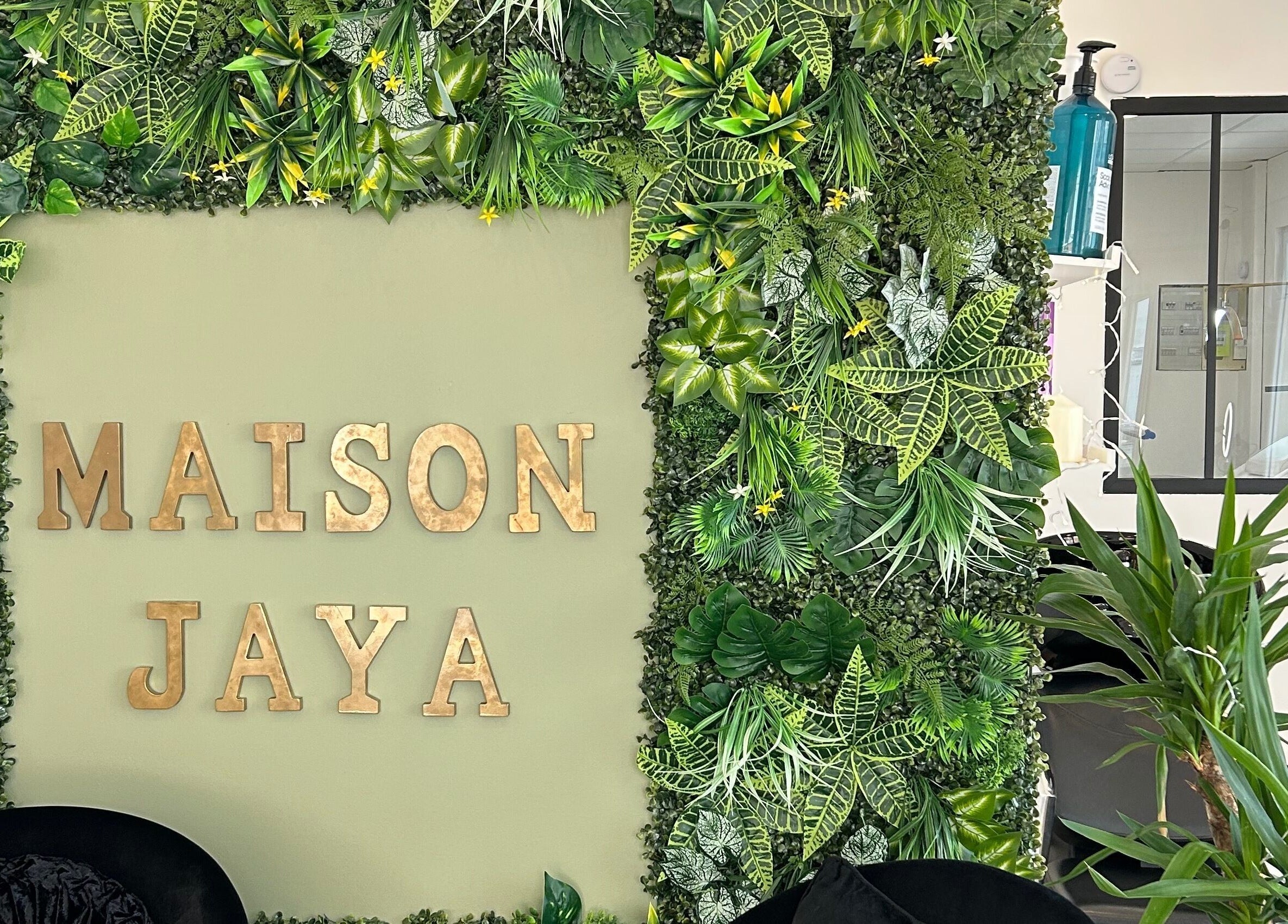 Mur végétal chic chez GlowByLena, Montpellier, Occitanie, FR, offrant un cadre apaisant.