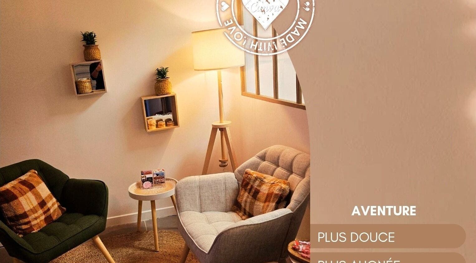 Coin détente chaleureux à Le Lounge Institut, La Seyne-sur-mer, Provence-alpes-côte D'azur, FR.