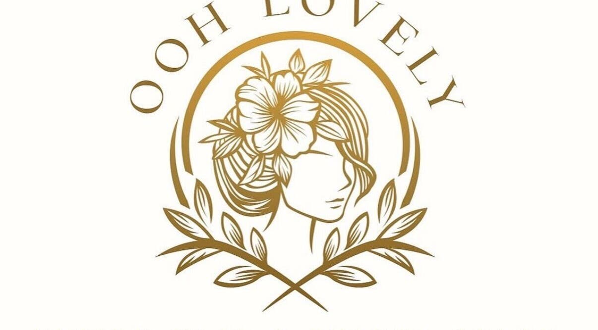 Logo of Ooh Lovely Hair and Beauty unisex salon in Overton, England, GB featuring a floral motif.