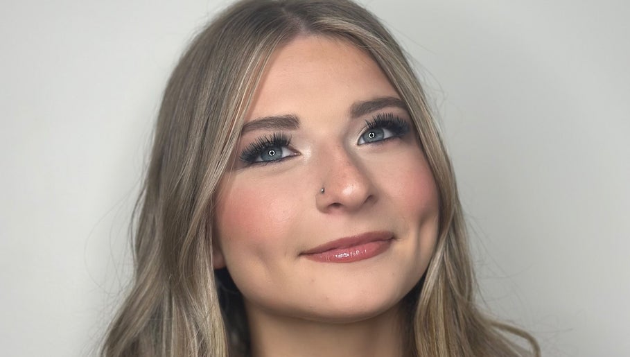 Woman with radiant makeup at Illustrated by KC, Mount Austin, New South Wales, AU.