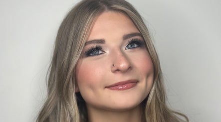 Woman with radiant makeup at Illustrated by KC, Mount Austin, New South Wales, AU.