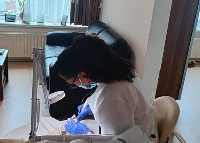 Professionele pedicure bij Happypedicureyaneth, Schiedam, Zuid-Holland, NL.