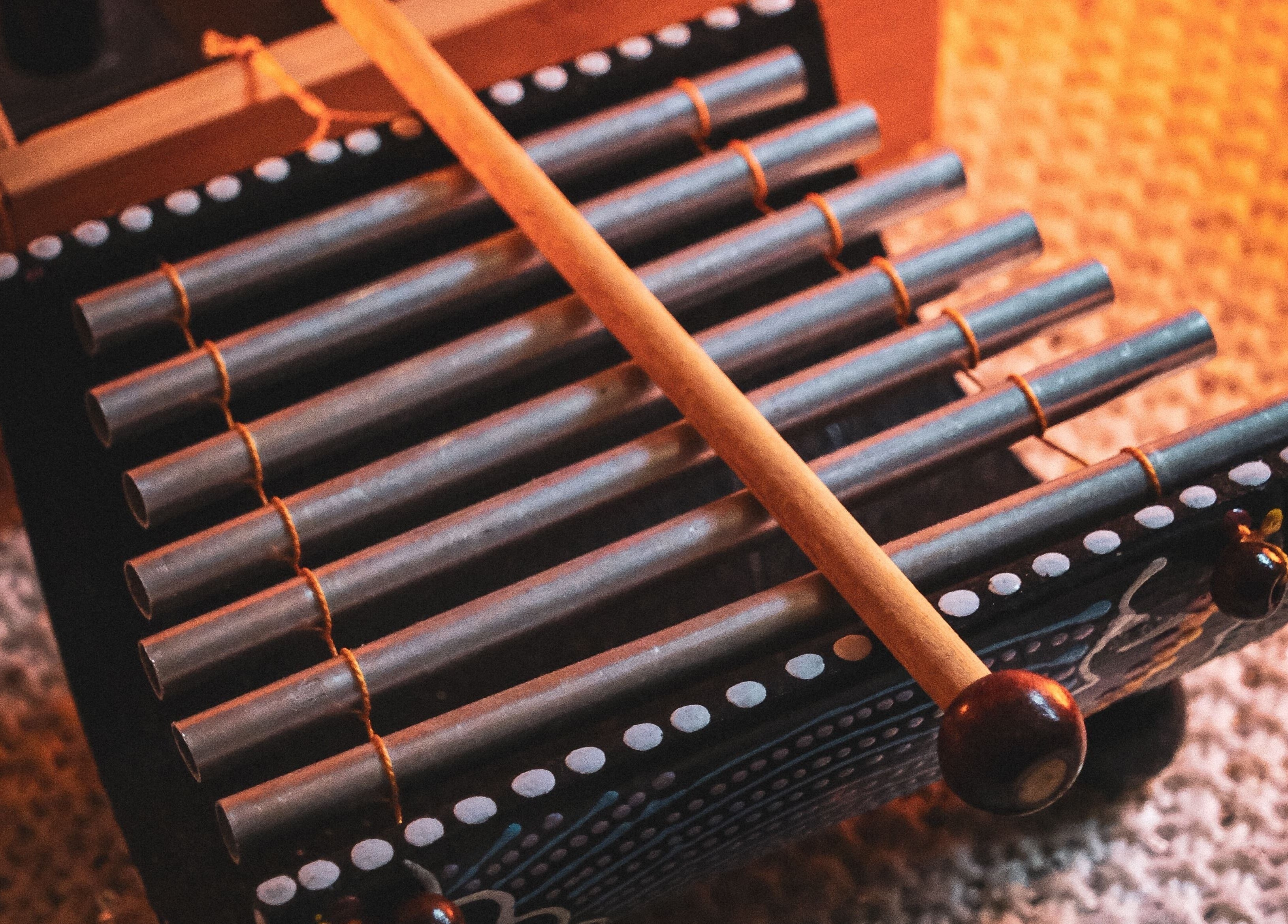 Metal pipes at Kaph Massage Therapies, Selling, England, GB, creating a calming ambiance for wellness sessions.