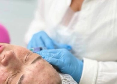 Facial treatment at London Skin Therapy, Hounslow, England, GB. A professional providing a relaxing skin rejuvenation service.