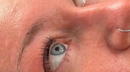 Close-up of eye showcasing lash treatment at Bliss Beauty by Chloe, Willenhall, England, GB.