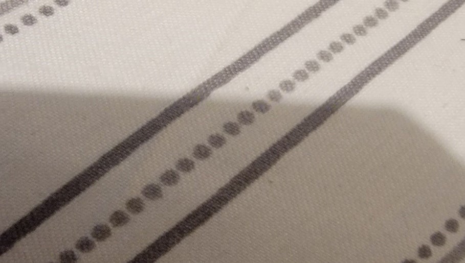 Elegant fabric pattern with lines at The Alumni, Couva-tabaquite-talparo Regional Corporation, TT.