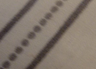 Elegant patterned fabric at The Alumni, Couva-tabaquite-talparo Regional Corporation, TT venue.