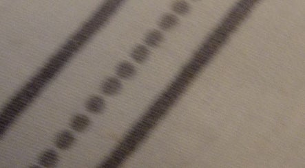 Elegant patterned fabric at The Alumni, Couva-tabaquite-talparo Regional Corporation, TT venue.