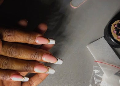 Manicure with elegant nails at BRILLO BONITA EMPIRE, Windhoek, Khomas Region, NA.