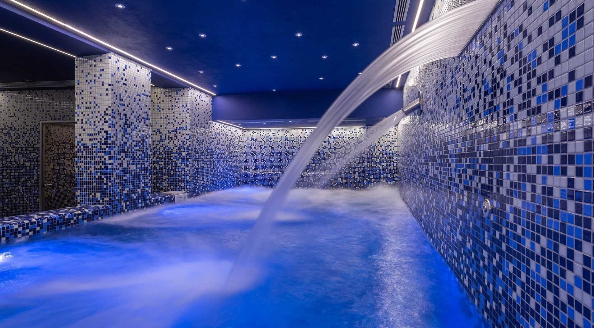 Relaxing water flow at Genki Spa - Hotel Indigo Albufeira, Albufeira, Faro, PT.