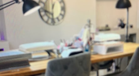 Modern workspace at Skin & Laser Aesthetics, Smethwick, England, GB, featuring stylish decor and professional setup.