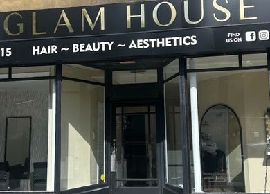 Exterior view of Ae Beauty Studios in Edinburgh, Scotland, GB showcasing sleek black facade.