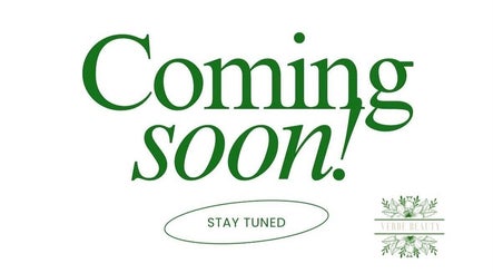 Coming soon announcement for Verde Beauty in East Bergholt, England, GB. Stay tuned for exciting updates.
