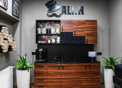 Ali N Barbershop relaxing kitchenette with stylish decor in Den Haag, Zuid-holland, NL.