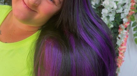 Vibrant hair styling at All Nations Braiding Hair, Beauty and Aesthetics in Ramsey, Lezayre, IM.