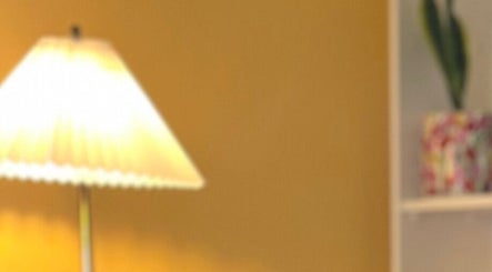 Inviting lamp and shelf at Mumtra Doula, Gordonton, Waikato Region, NZ. Perfect for relaxation.