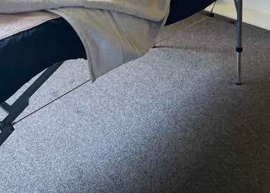 Comfortable massage bed at Mumtra Doula in Gordonton, Waikato Region, NZ, ready for a relaxing session.