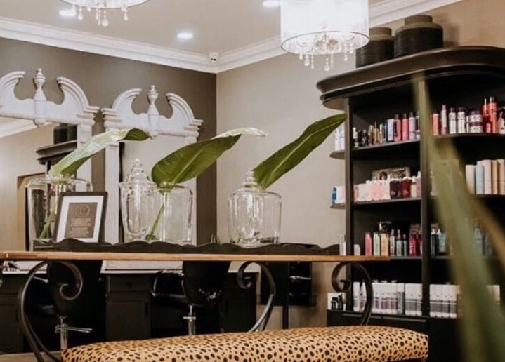 Chic interior of Melissa’s Artistry Collective, North West, North West, ZA, showcasing stylish decor and products.