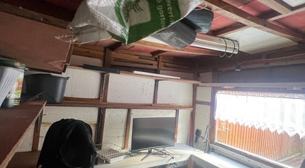 Charming nook at Test Salon in GB showcasing a serene workspace with natural light.