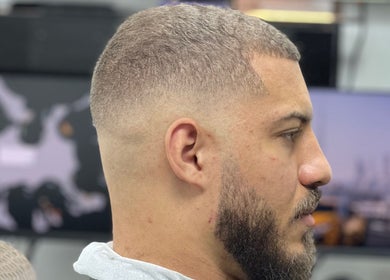 Close-up of a fresh cut at AZFADES- PRIVATE STUDIO in London, England, GB showcasing expert techniques.