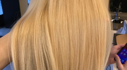 Blonde hair transformation at Dina Laurent Hair | Mind-Beauty Studio in Coquitlam, British Columbia, CA.