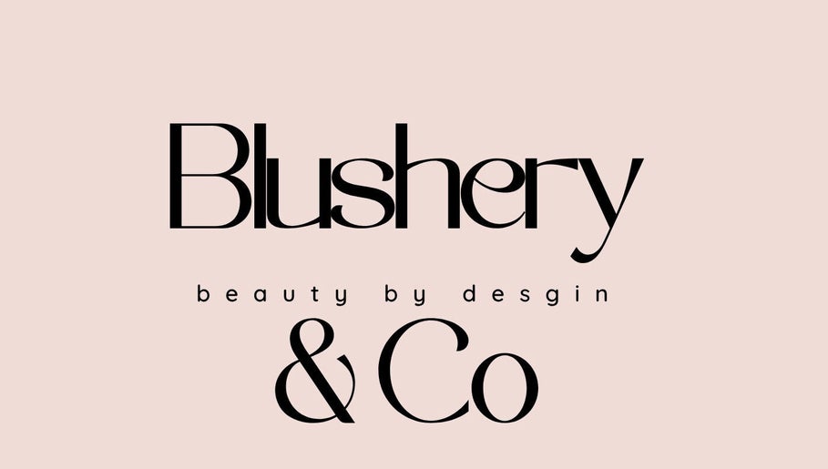 Stylish Blushery&Co logo on a soft pink background, Gauteng, Gauteng, ZA.