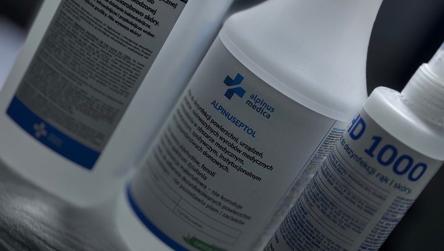 Środki dezynfekcyjne w VB_NAILS_ROOM_KRAKOW, Kraków, Województwo Małopolskie, PL.