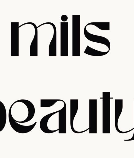 Milsbeautybar logo in elegant font, Queensland, Queensland, AU. Perfect for beauty & wellness enthusiasts.