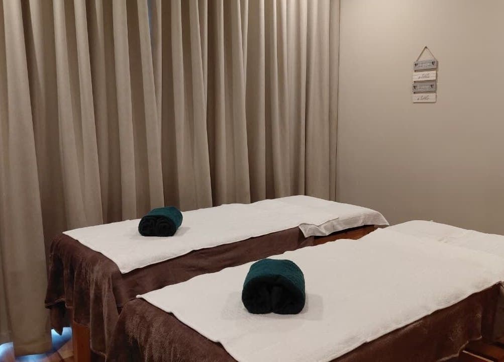 Serene spa beds at Orchard Day Spa at Apart Hotel, Umhlanga offer relaxation in Umhlanga, Kwazulu-natal, ZA.