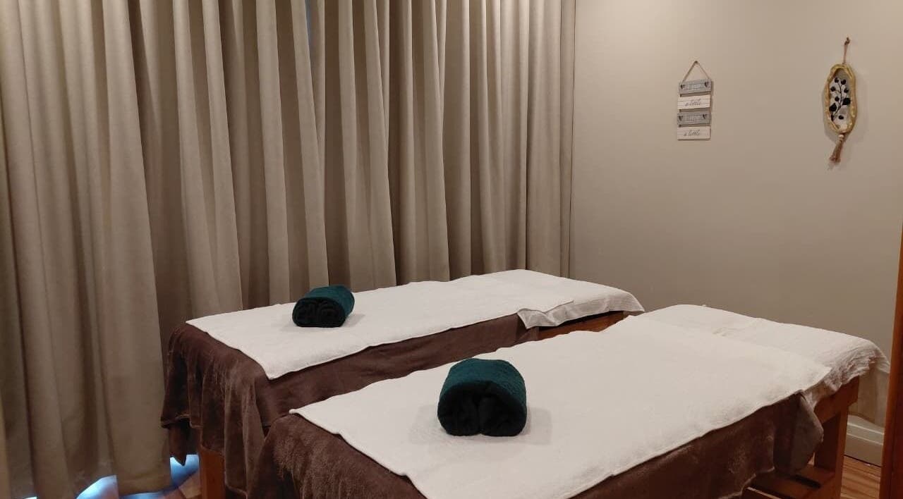 Serene spa beds at Orchard Day Spa at Apart Hotel, Umhlanga offer relaxation in Umhlanga, Kwazulu-natal, ZA.